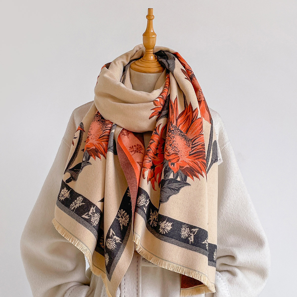 Women'S Accessories Go Outdoors - Damski szal, hidżab, bandana, pashmina, szalik,