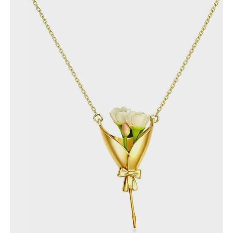 Women Accessories Bouquet - Naszyjnik z uchwytem na kwiaty 2026